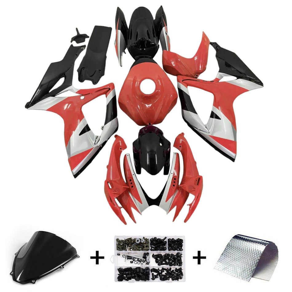 Injection Verkleidung Kit Karosserie Kunststoff ABS Für Suzuki GSXR 600/750 2006-2007 K6