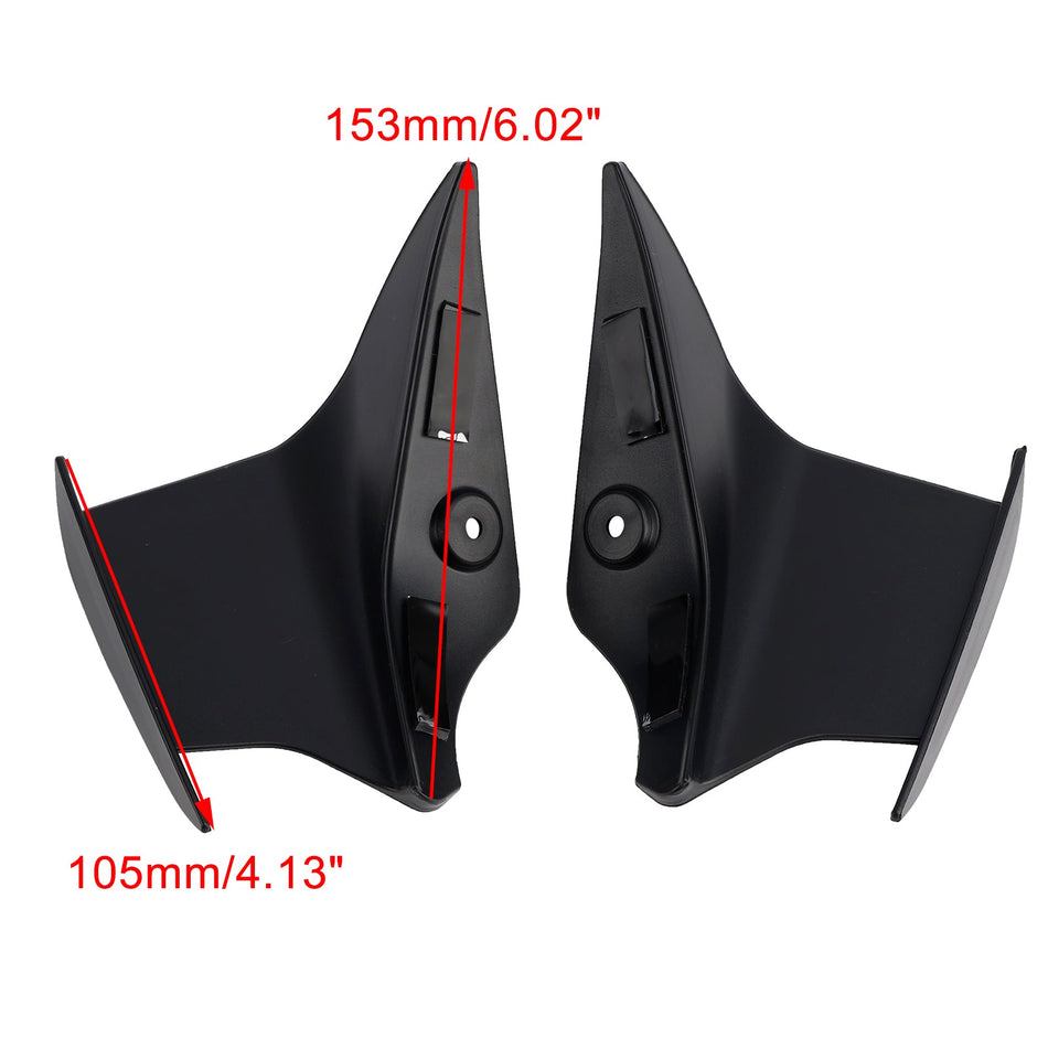 Luftabweiser-Spoiler-Winglets-Verkleidung passend für Yamaha MT-09 / MT-09 SP 2024-2025
