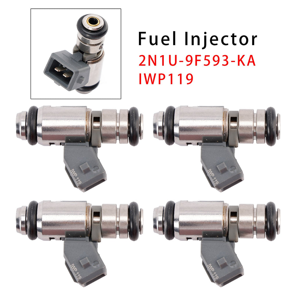 4 Stück Kraftstoffeinspritzdüsen für Ford Fiesta V JD JH KA 1.3L 2N1U-9F593-KA IWP119