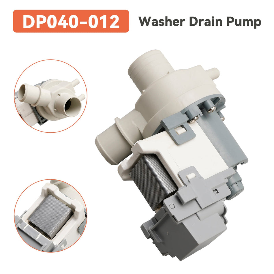 DP040-012 4681EA1007A Waschmaschinen-Ablaufpumpe für LG-Waschmaschine, ersetzt 2649379 AP5672914