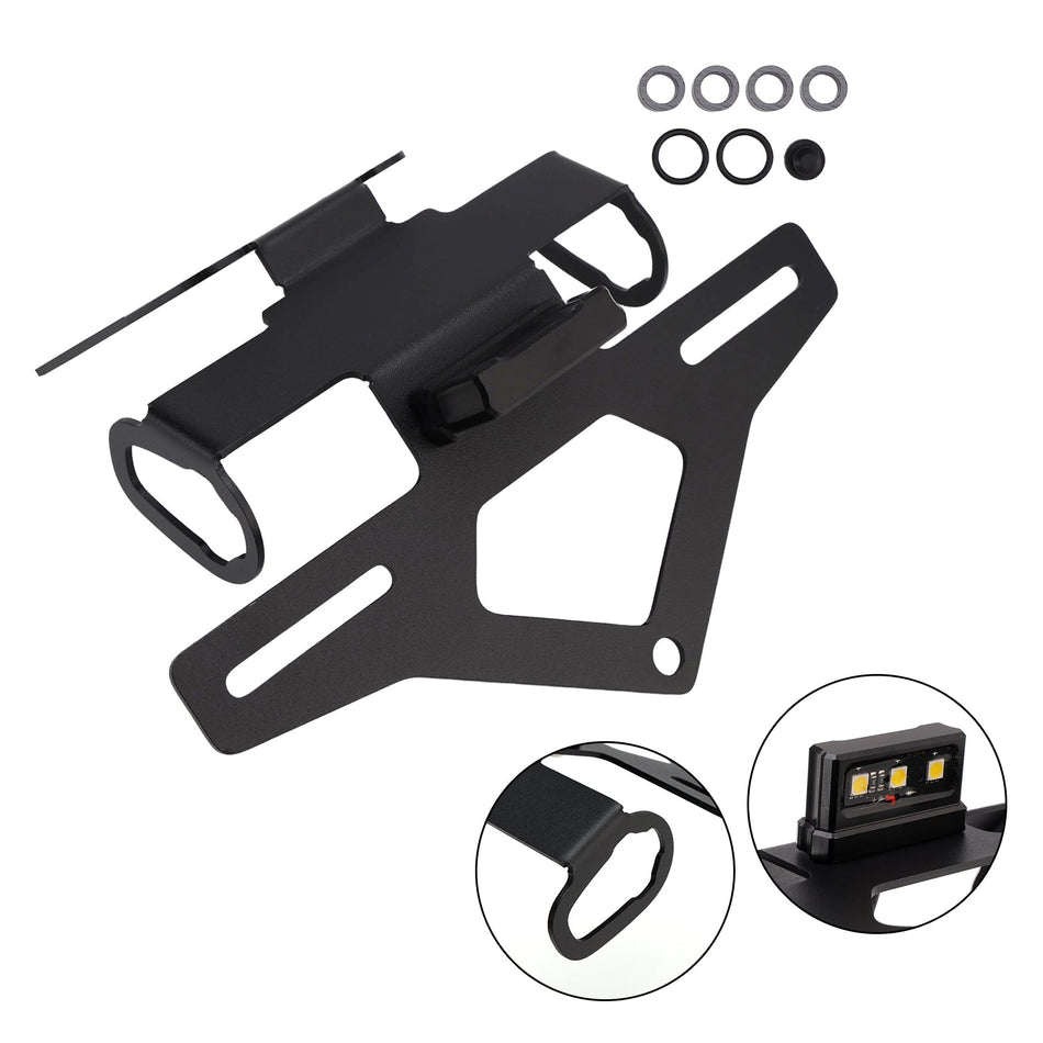 Kennzeichenhalterung für die Kawasaki Z900 (Baujahr 2025)