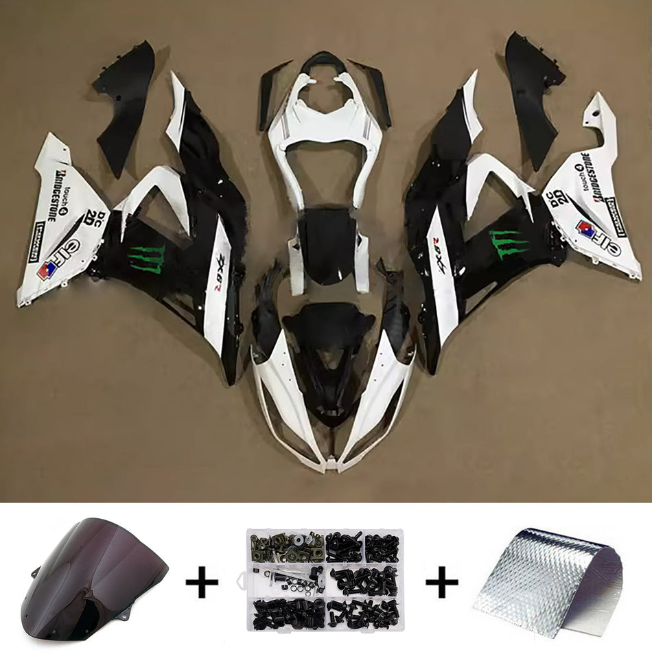 Verkleidungssatz aus ABS-Kunststoff, passend für Kawasaki ZX6R 636 (2013–2018)