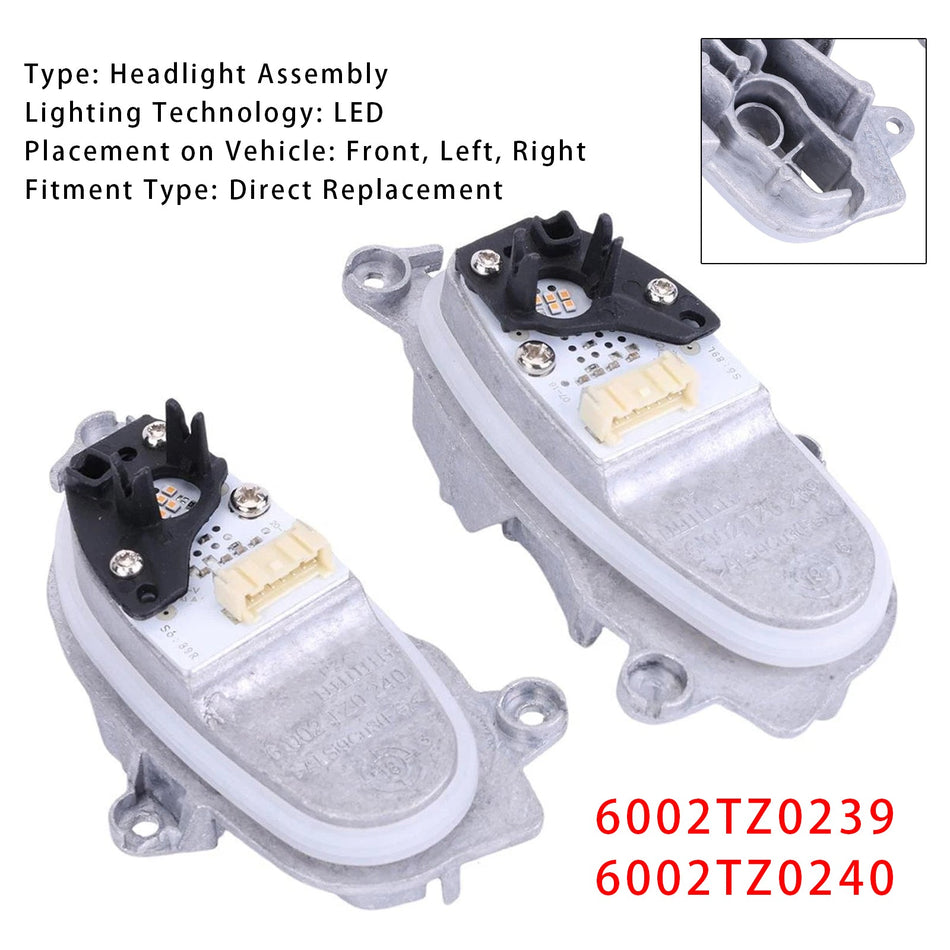 2 stücke Blinker Lichtquelle LED Modul 6002TZ0239 6002TZ0240 Für BMW