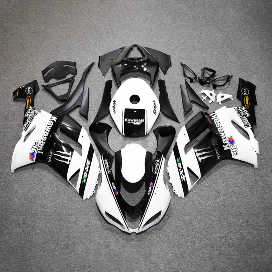 Verkleidungssatz aus ABS-Kunststoff, passend für Kawasaki ZX6R 636 (2007-2008)
