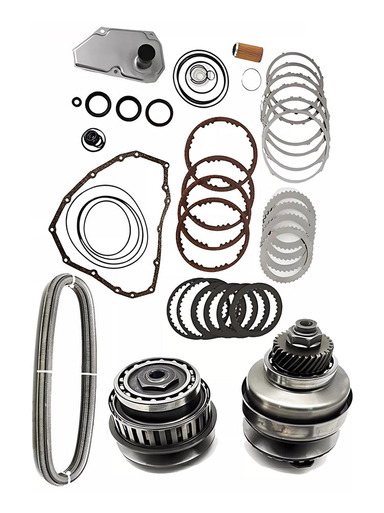 2013–2015 Nissan SENTRA L4 1.8L Getriebe Master Rebuild Kit &amp; Pulley Set W/Gürtel JF015E RE0F11A