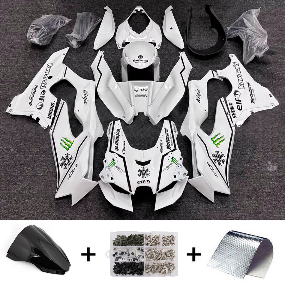 Verkleidungssatz aus ABS-Kunststoff, passend für Kawasaki ZX-10R und ZX-10RR (2021–2025)