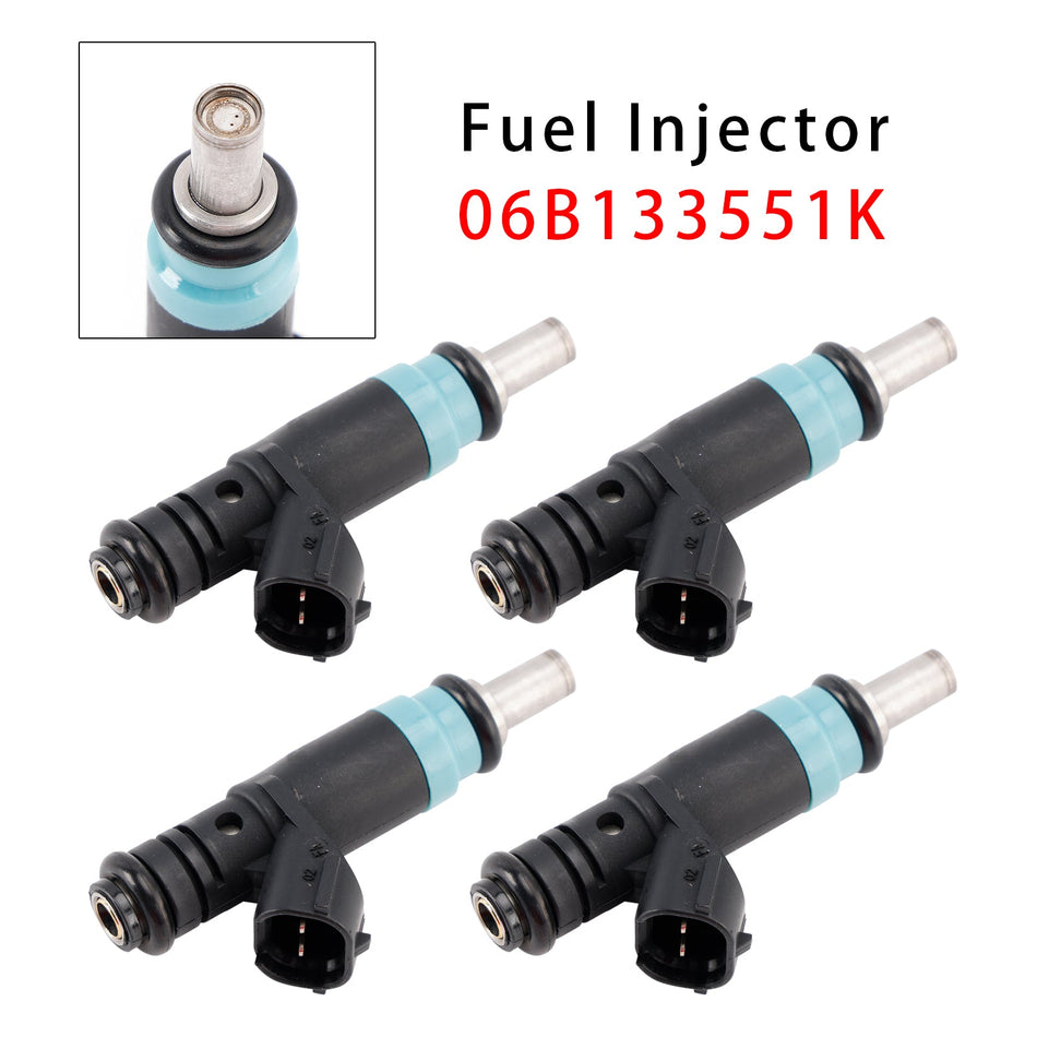 4-teilige Einspritzdüse für Audi VW A4 B6 B7 A6 C5 Passat B5 3B 1,6 2,0 06B133551K