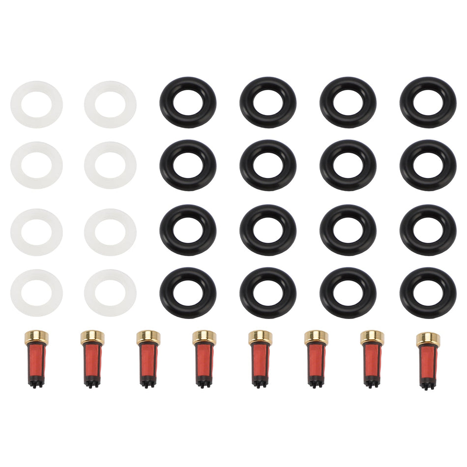 8PCS Kraftstoff Injektor Service Kit O-Ring 0280156101 Fit Porsche Cayenne S 4,5 L