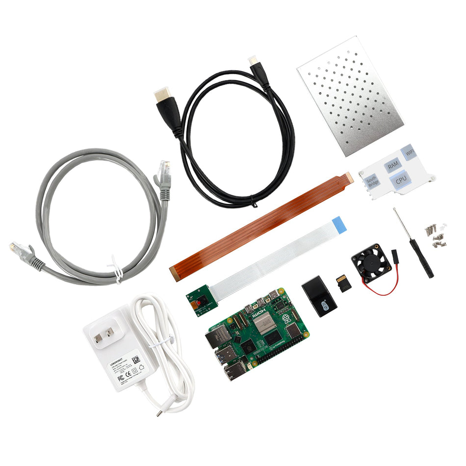 Raspberry Pi 5 Kit 8G Entwicklungsboard Kamera Python Programmierung Advanced Kit