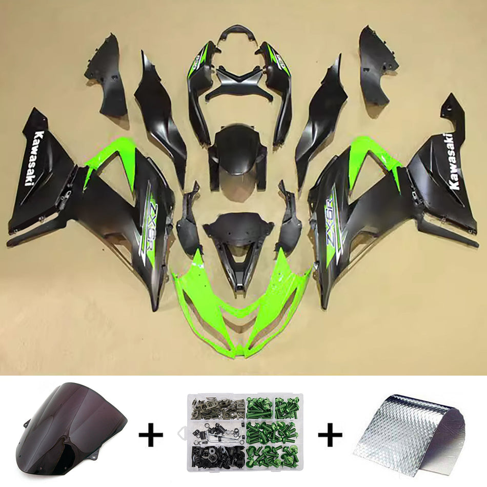 Verkleidungssatz aus ABS-Kunststoff, passend für Kawasaki ZX6R 636 (2013–2018)