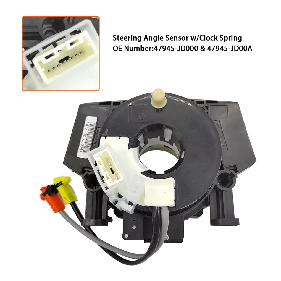 2006-2013 Nissan Qashqai J10 Lenkwinkelsensor mit Wickelfeder 47945-JD000