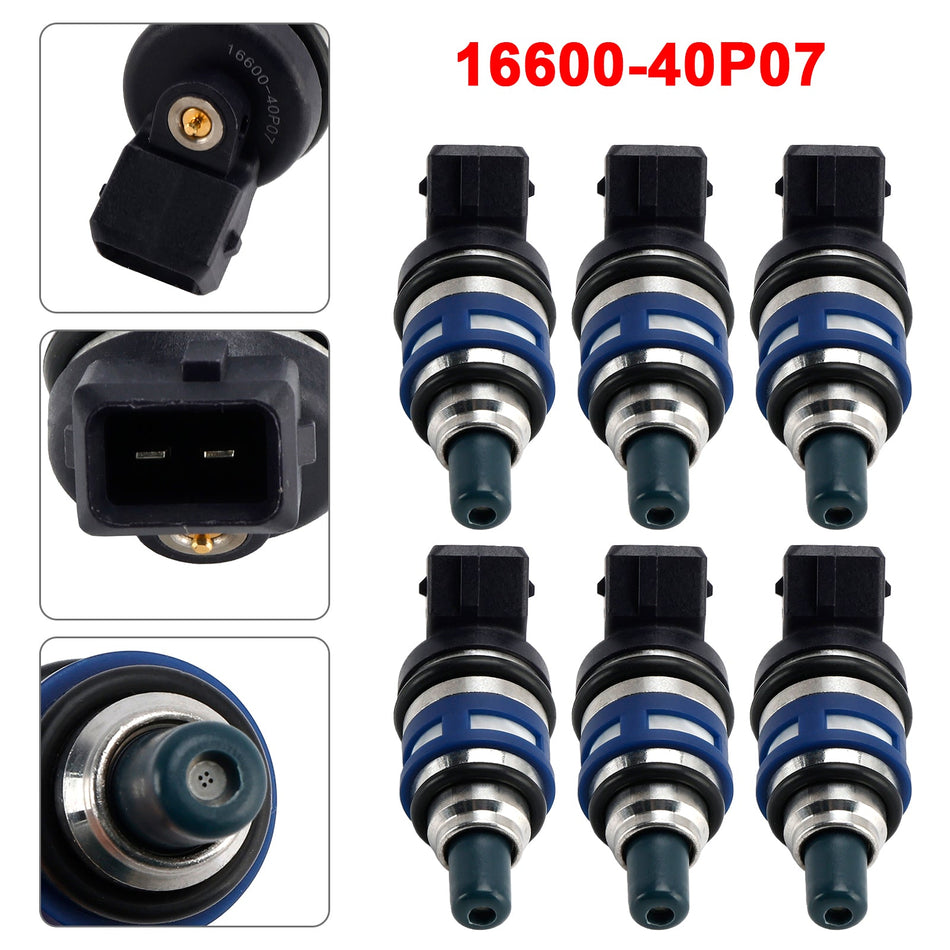 1989-1996 Nissan 300ZX Z32 3.0L TURBO V6 6-teiliges Einspritzsystem 16600-40P07