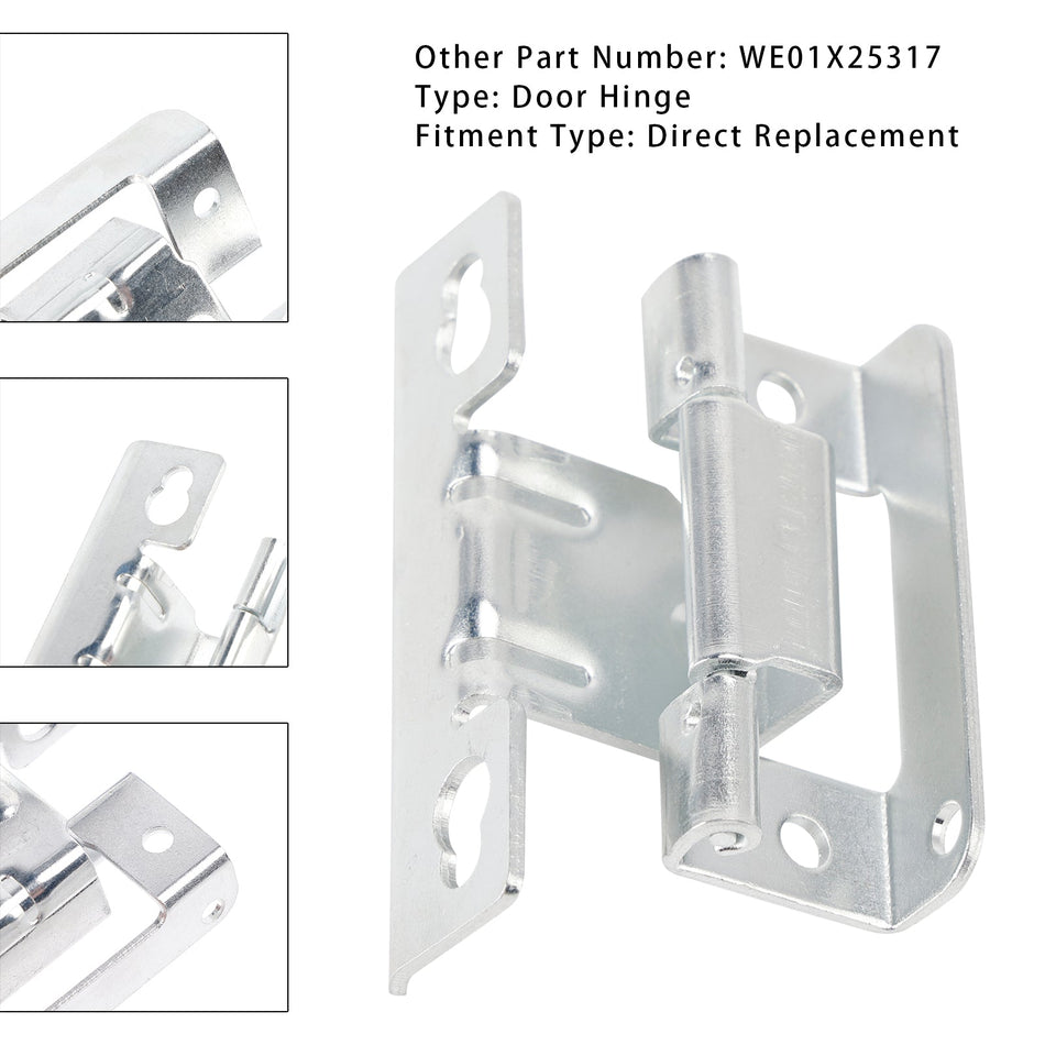 WE01X25317 Trocknertürscharnier für GE-Trockner