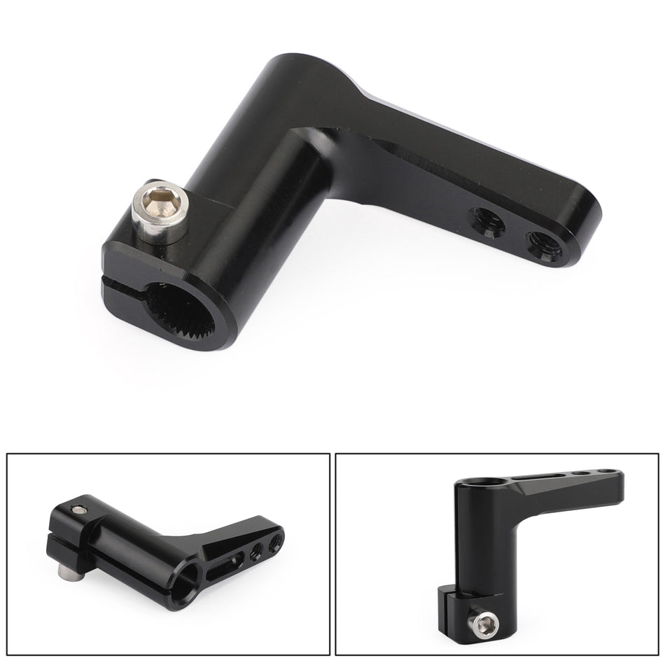 CNC Schalthebel Schaltwelle Lever Schwarz für Honda MSX 125 Grom Bj.2013-2020