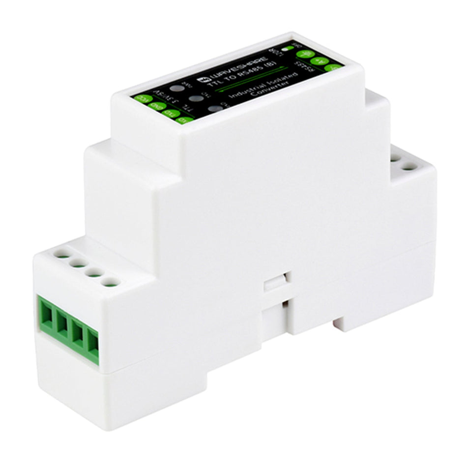 TTL zu RS485 Elektrisches Isolationsmodul DIN-Schienen-Serieller Konverter Überspannungsschutz