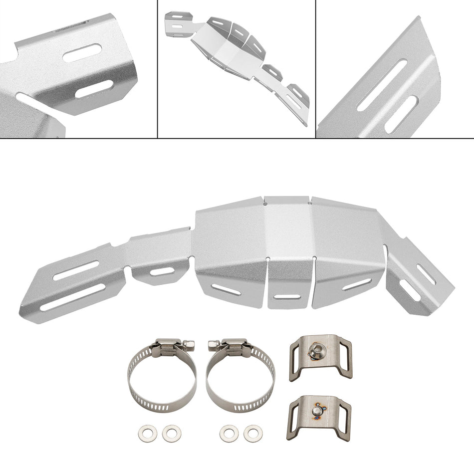 2021-2023 Honda Crf 250 300 Auspuff Seitenbracker Abdeckung Stahl dekorative Abdeckung