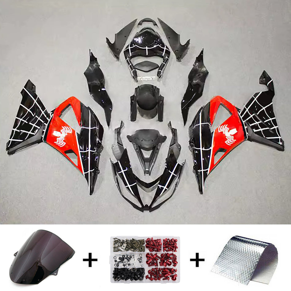 Verkleidungssatz aus ABS-Kunststoff, passend für Kawasaki ZX6R 636 (2013–2018)