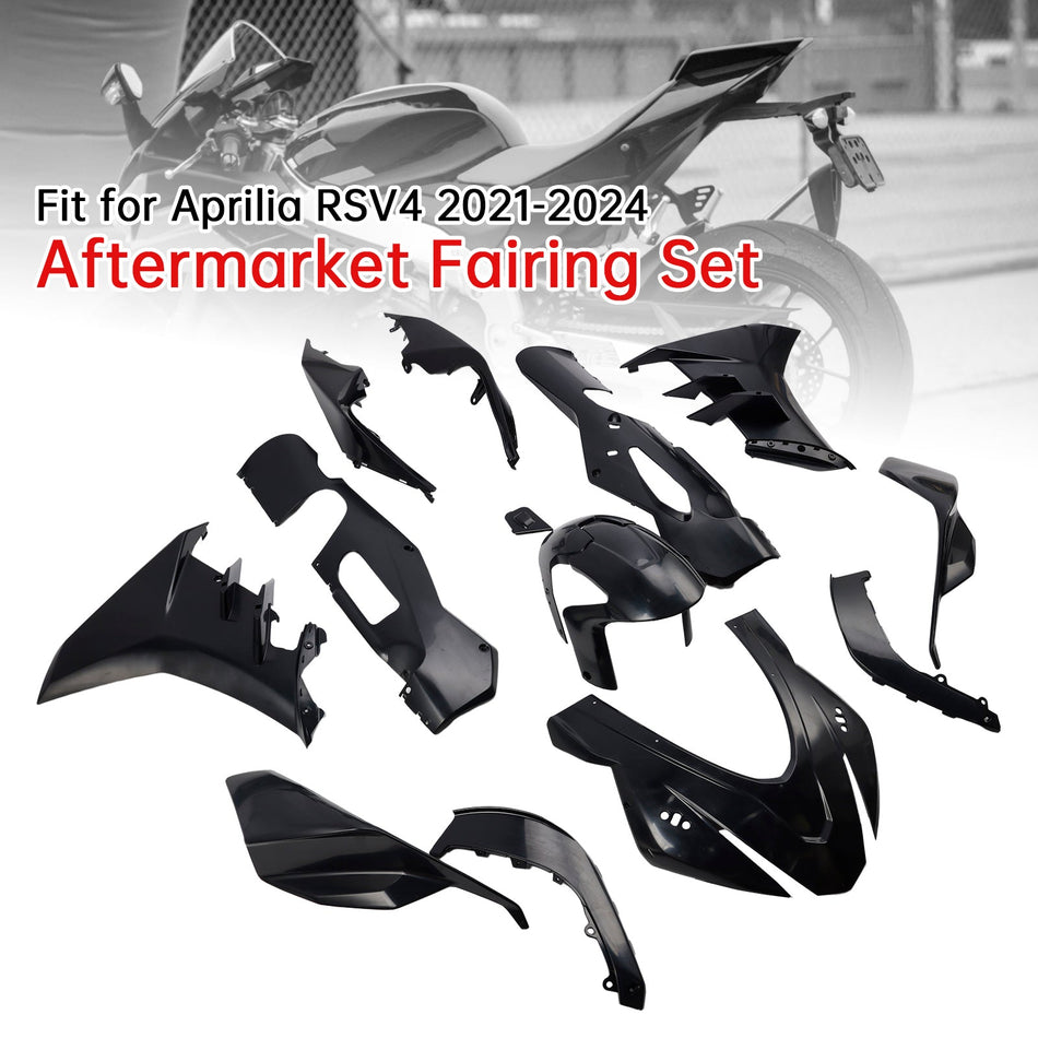 2021-2024 Aprilia RSV4 Karosserieverkleidung Einspritzung Unlackiert