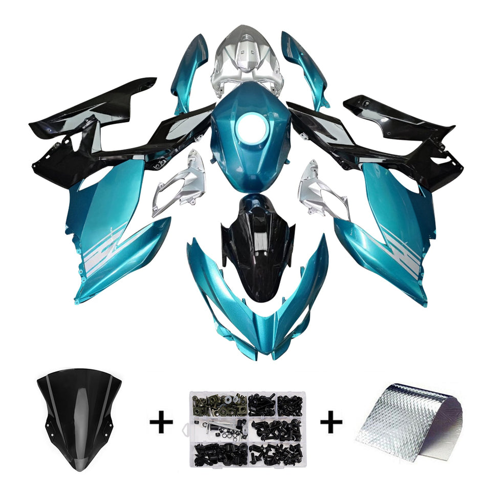 Injection Verkleidung Kit Karosserie Kunststoff ABS fit Für Kawasaki EX400 Ninja400 2018-2024