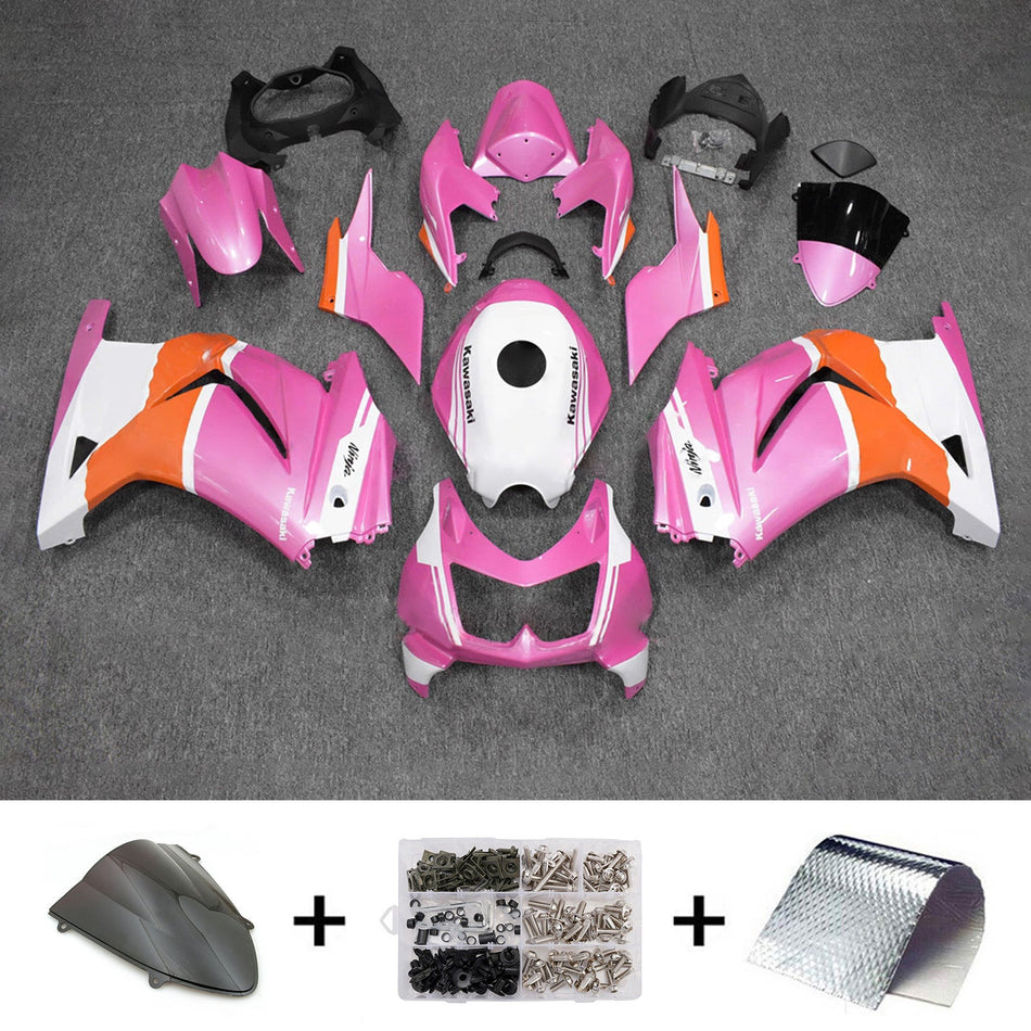 Verkleidungssatz aus ABS-Kunststoff, passend für Kawasaki EX250 Ninja250R 2008-2012