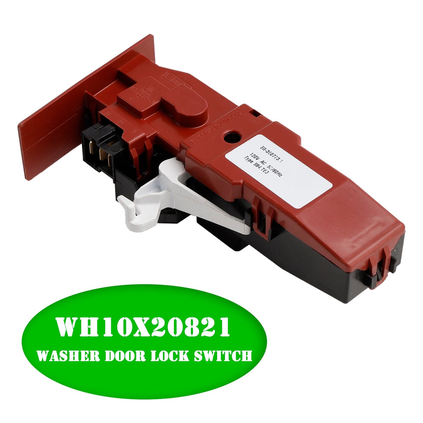 WH10X20821 Türverriegelungsschalter für Waschmaschine für GE 00648526 4120986 AP5958532 PS11699522