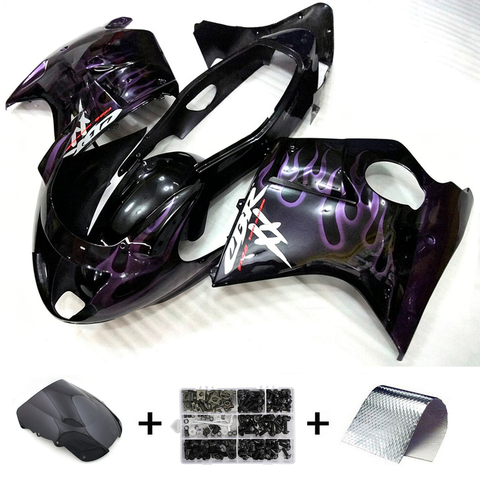 Verkleidungssatz mit ABS-Einspritzung f眉r Honda CBR1100XX SuperBlackBird 1996-2007