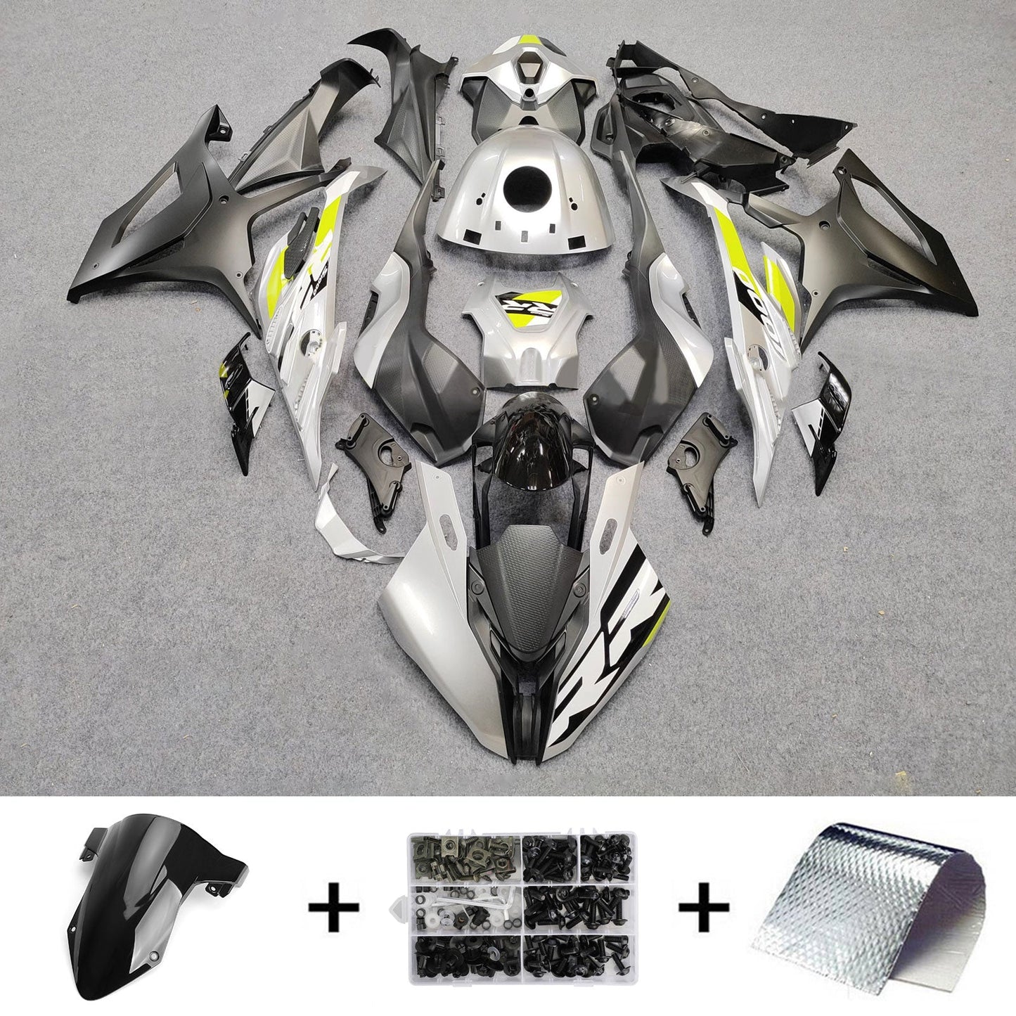 2023-2024 BMW S1000RR Einspritzverkleidungssatz Karosserie Kunststoff ABS