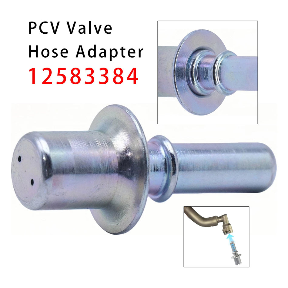 Rechter PCV-Ventilschlauchadapter 12583384 für Chevy GMC Buick Cadillac