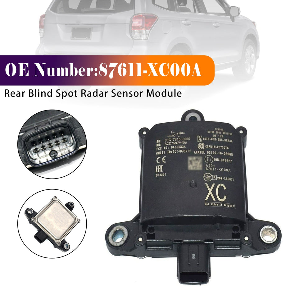 2017–2019 Subaru Forester Totwinkel-Radarsensormodul hinten 87611-XC00A