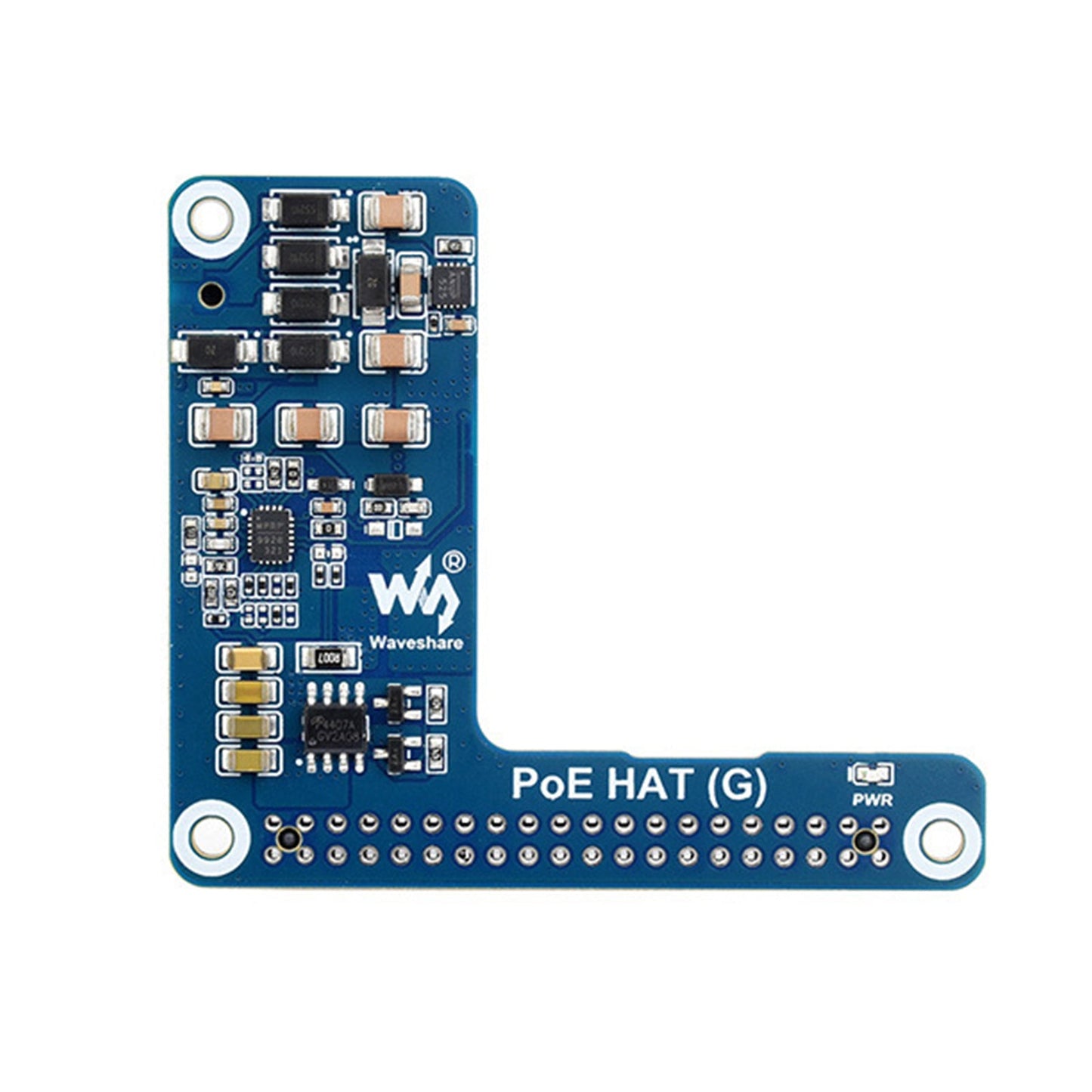 Raspberry Pi 5 Ethernet-Erweiterungskarte PoE-Stromversorgungsmodul 802.3af/at