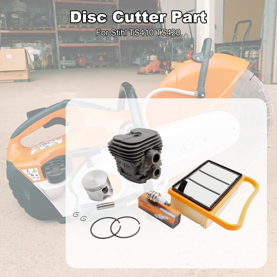 Stihl TS410 TS420 Zylinderkolben-Service-Kit mit Luftfilter 4238 020 1202