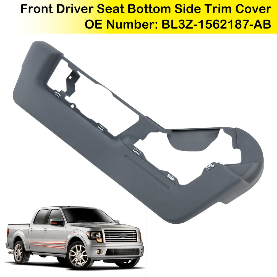 2011-2014 Ford F150 Vorderer Fahrersitz Unterseite Seitenverkleidung BL3Z-1562187-AB