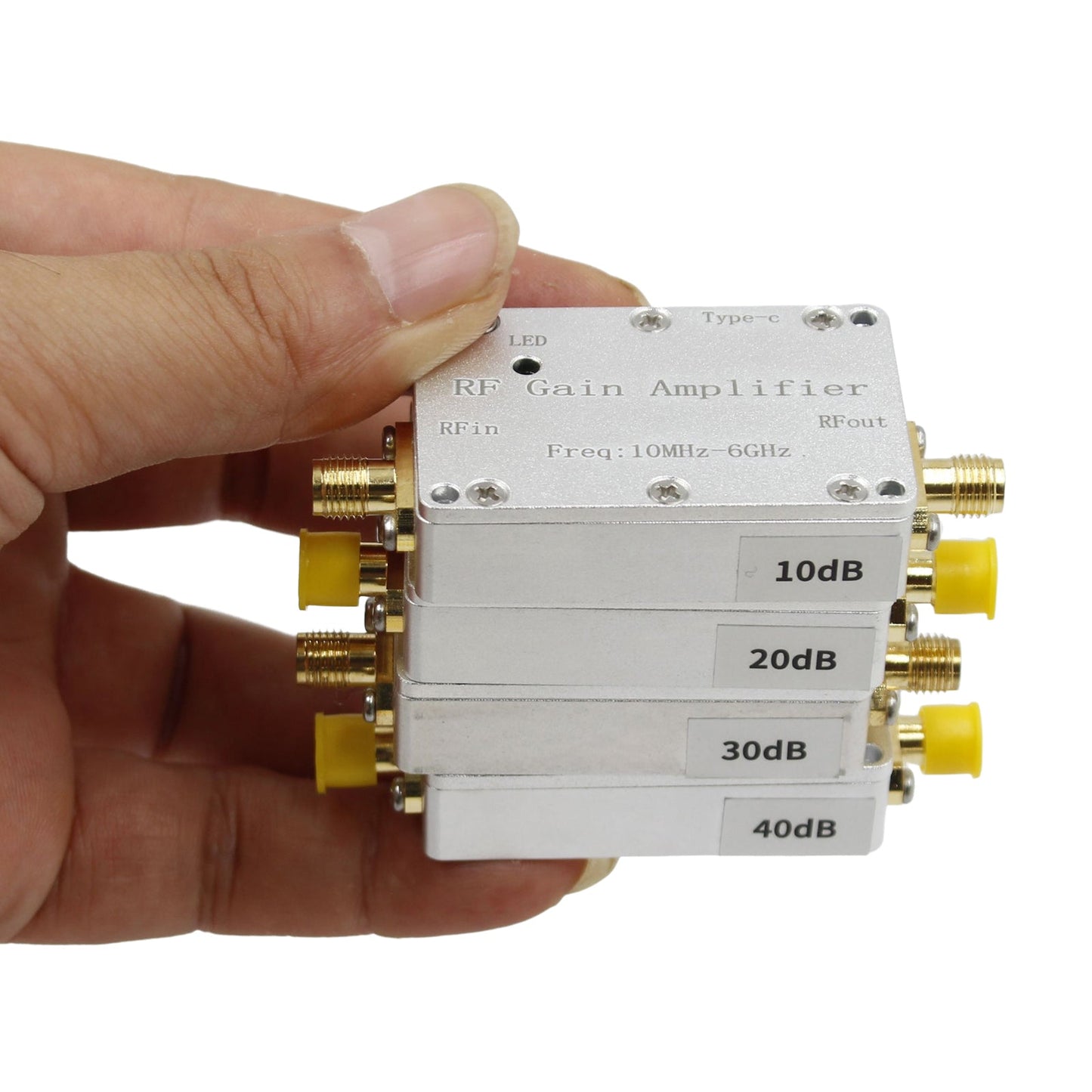 10M-6GHz HF-Verst?rker 10dB 20dB 30dB 40dB High Gain Treiber Empfangsverst?rker