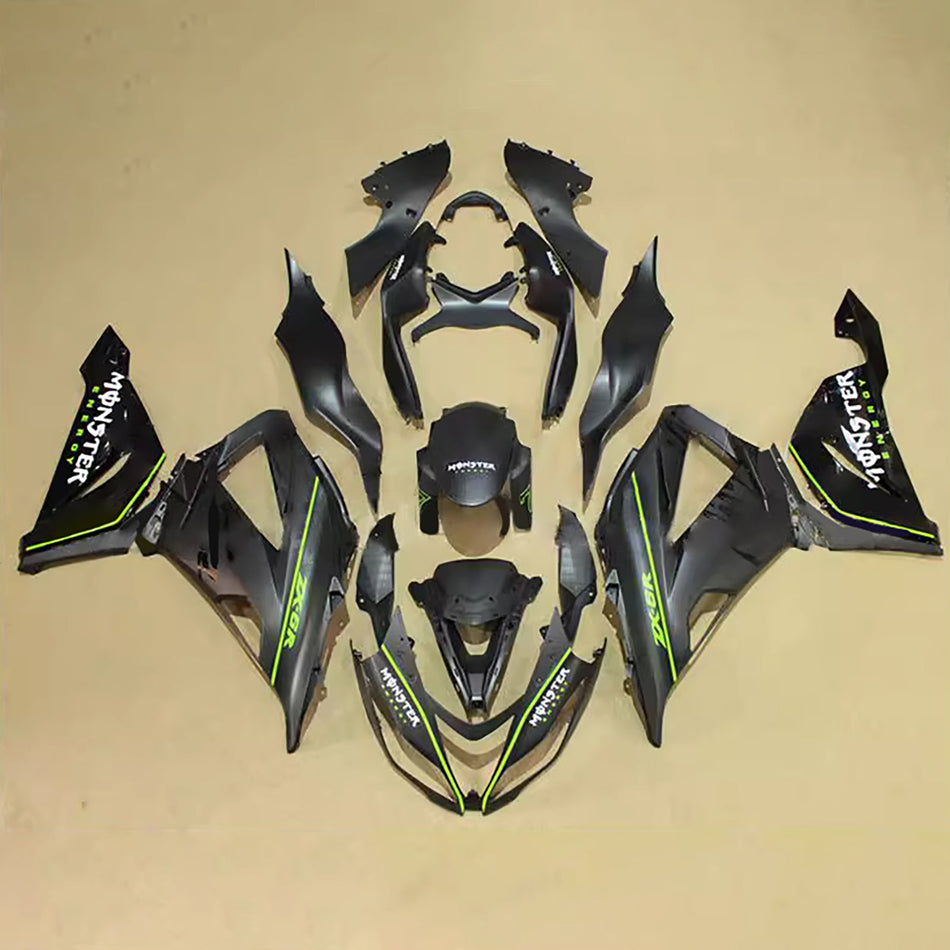 Verkleidungssatz aus ABS-Kunststoff, passend für Kawasaki ZX6R 636 (2013–2018)
