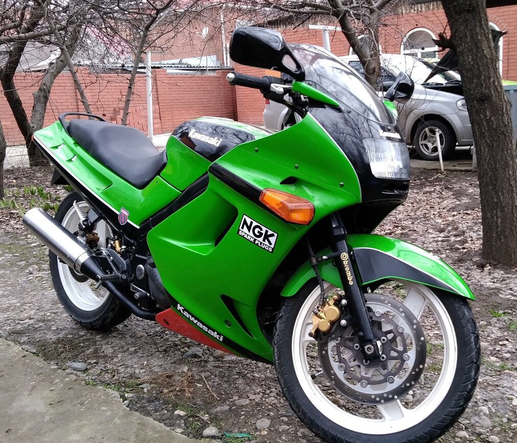 1996-2007 Kawasaki ZZR250 Einspritzverkleidungssatz, Karosserie, ABS