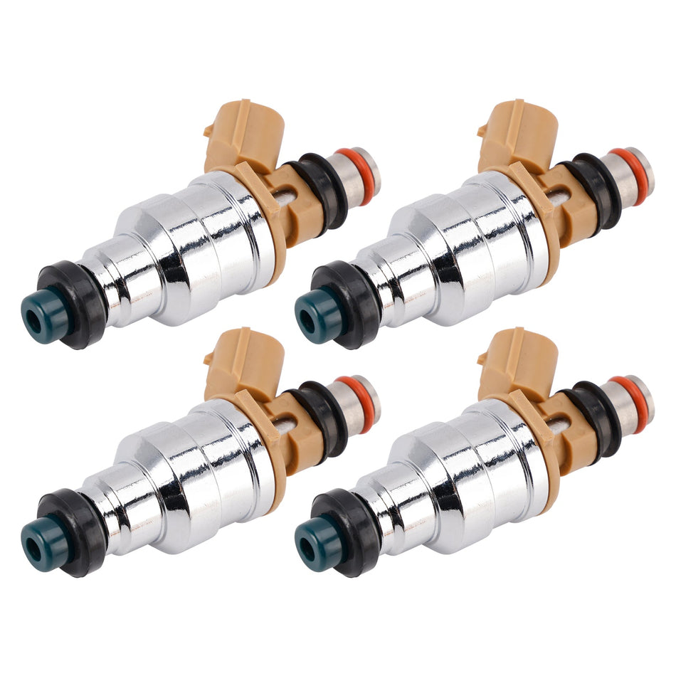 4 Stück Einspritzdüsen für Mazda 323 Miata Protege Ford Escort 1.8L 195500-2180