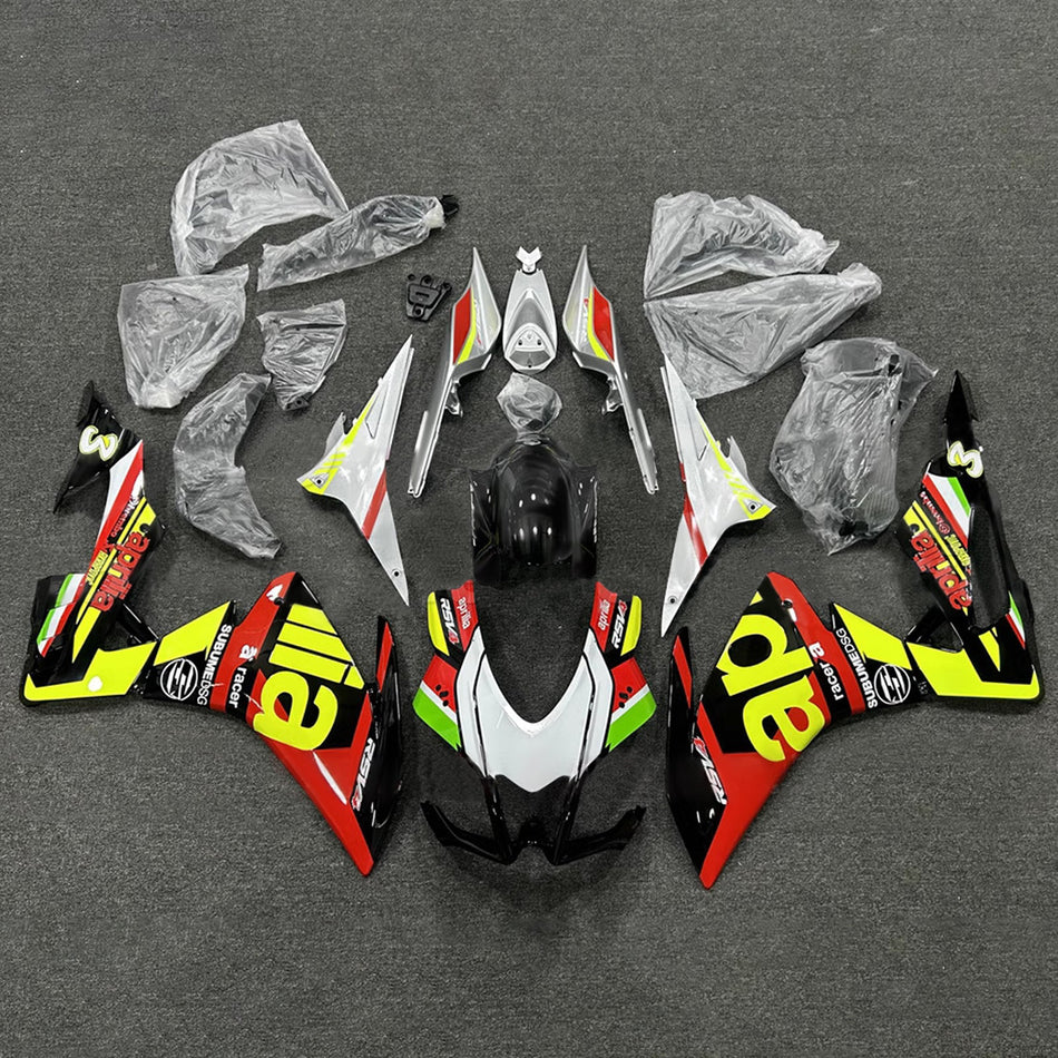 2016-2020 Aprilia RSV4 1000 Einspritzverkleidungssatz Karosserie aus Kunststoff