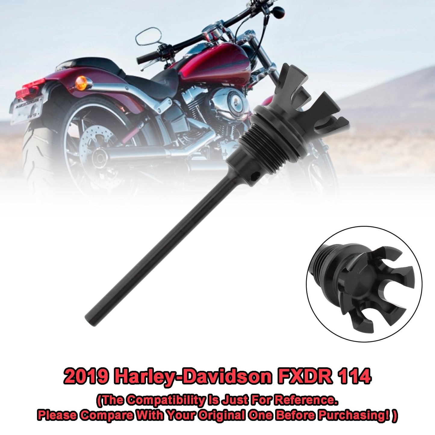 Ölmessstab Tankdeckel Stecker Fit Für Softail Road Glide 1105-0022