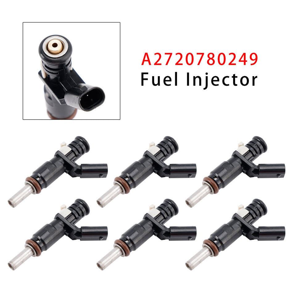 6 Stück Einspritzdüsen für Mercedes-Benz E350 R350 S400 C280 C300 3.5L A2720780249