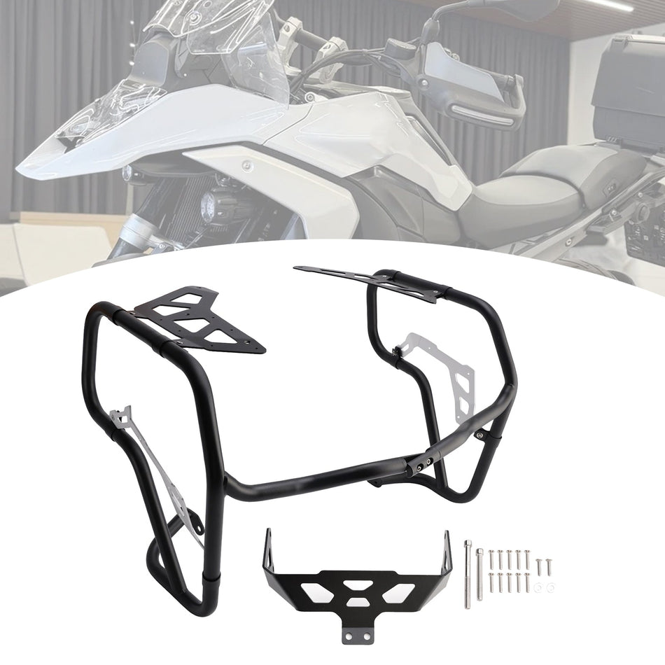 2024-2026 Passend für BMW R1300GS Sturzbügel, unterer Motorschutzbügel, Stahlrahmen, Baujahr 2024-2026