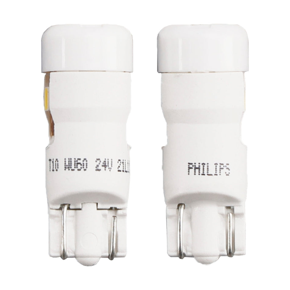 Auto Licht LED-T10 Ultinon Pro6000 W5W 24961WU60 4000K 24V Für PHILIPS
