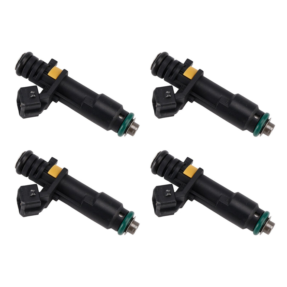 4 Stück Einspritzdüsen für Renault Twingo II 1.2 8V D7F 2007-2014 H8200552714