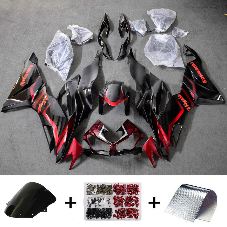 Verkleidungssatz aus ABS-Kunststoff, passend für Kawasaki ZX6R 2019-2023