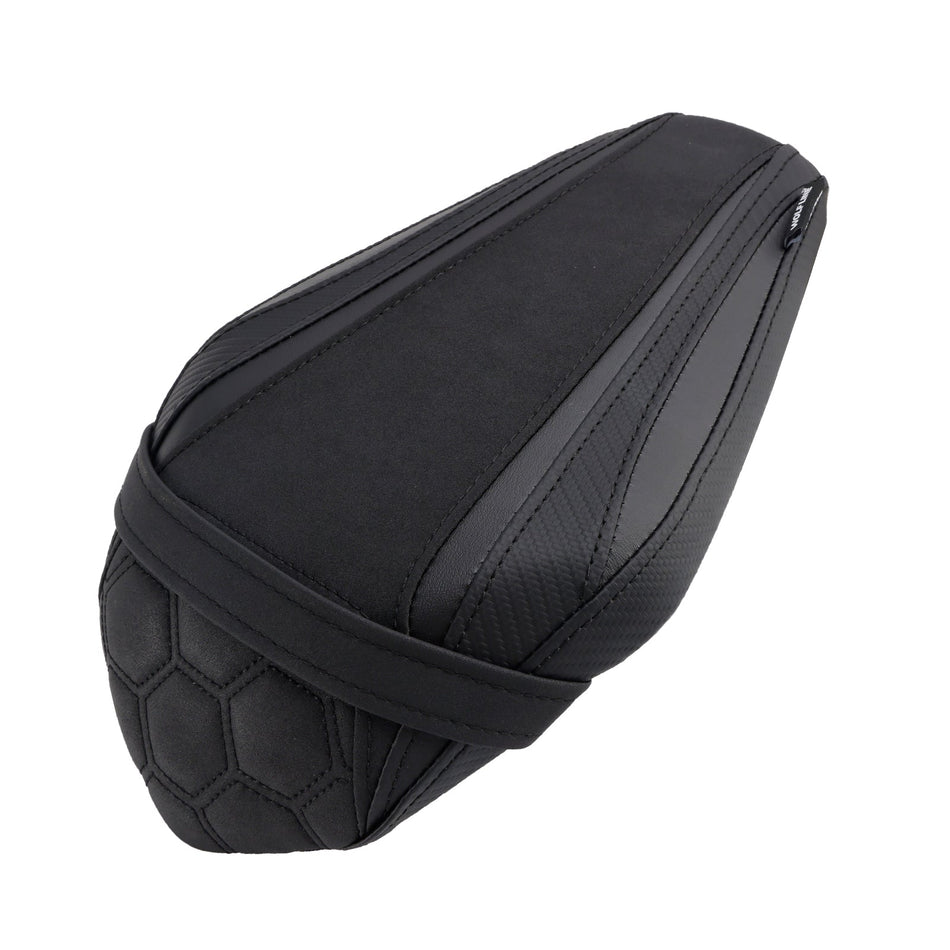 2021-2023 Kawasaki Zx-10R/Rr Hinten Passagier Sitz Kissen Pu Sozius Flach Schwarz