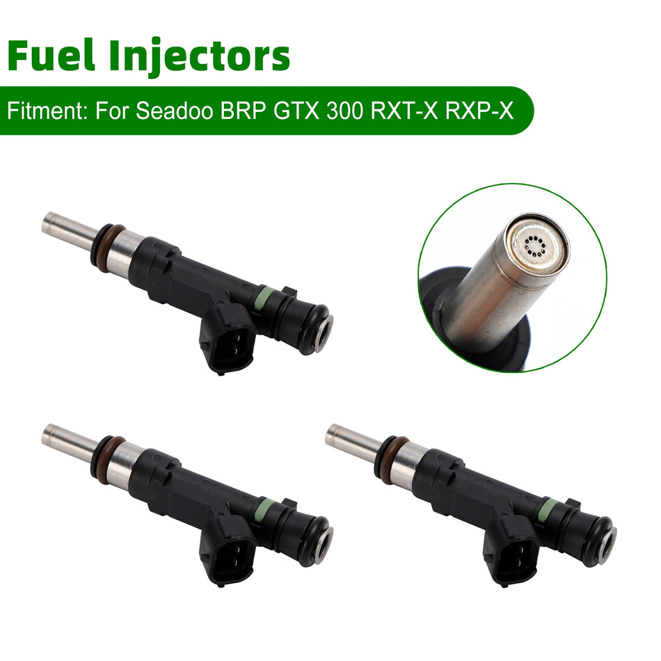 Sea-Doo BRP GTX 300 RXT-X RXP-X 3 STÜCKE 0280158383 Einspritzdüsen 420874000