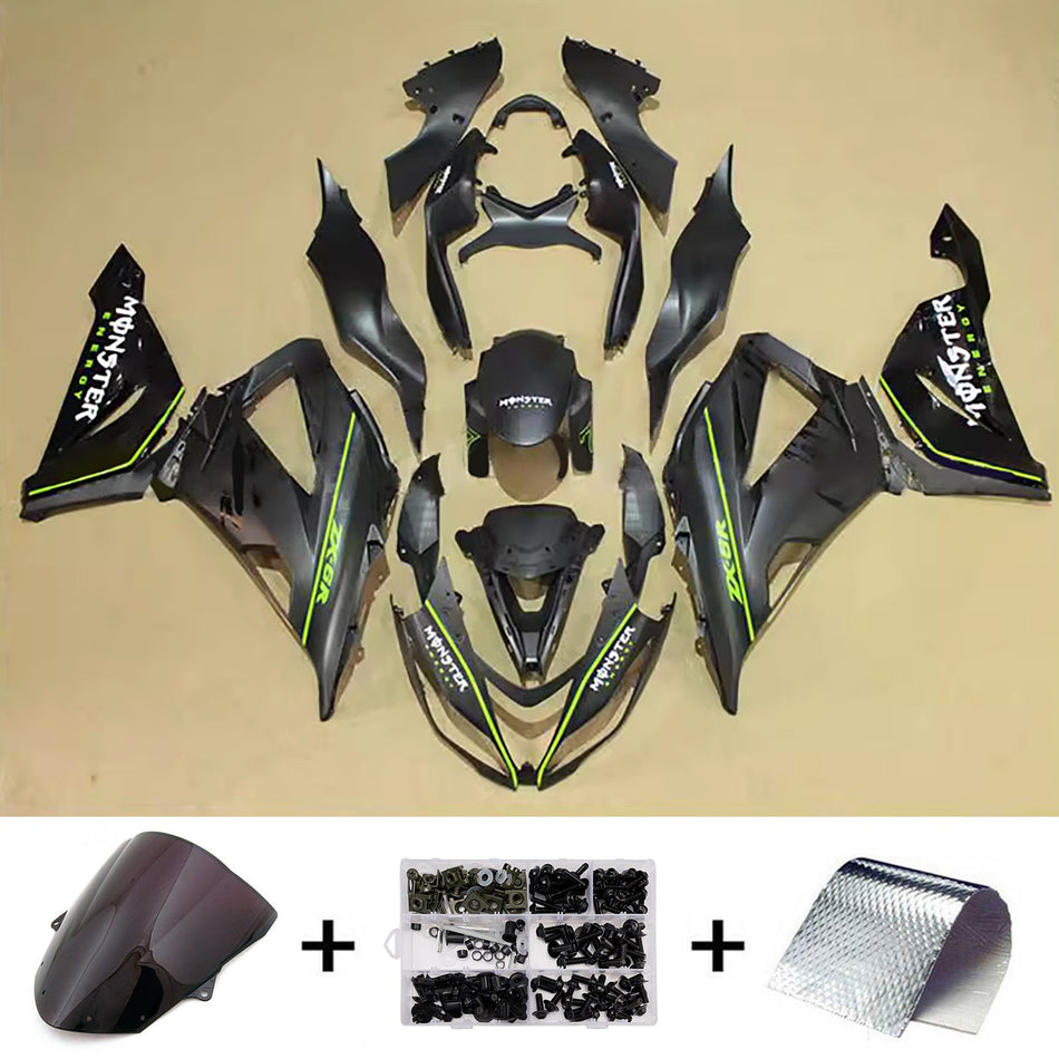 Verkleidungssatz aus ABS-Kunststoff, passend für Kawasaki ZX6R 636 (2013–2018)