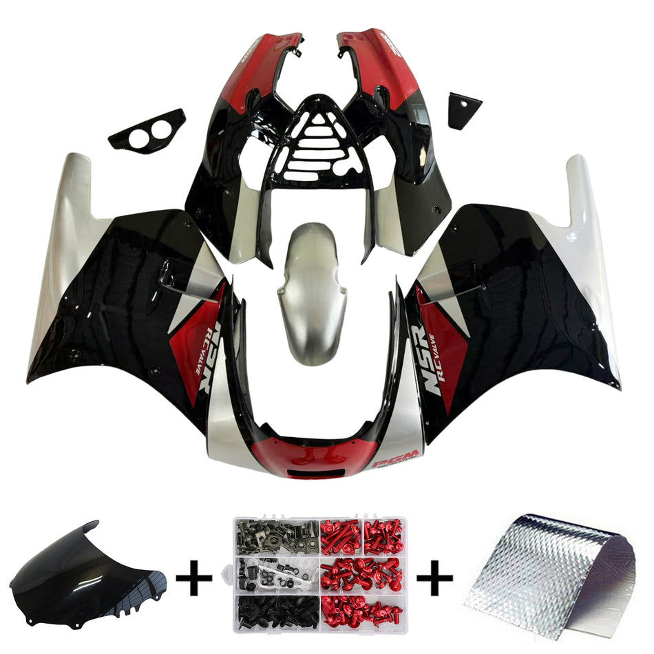 Injection Verkleidung Kit Karosserie Kunststoff ABS Für Honda NSR250R 1988