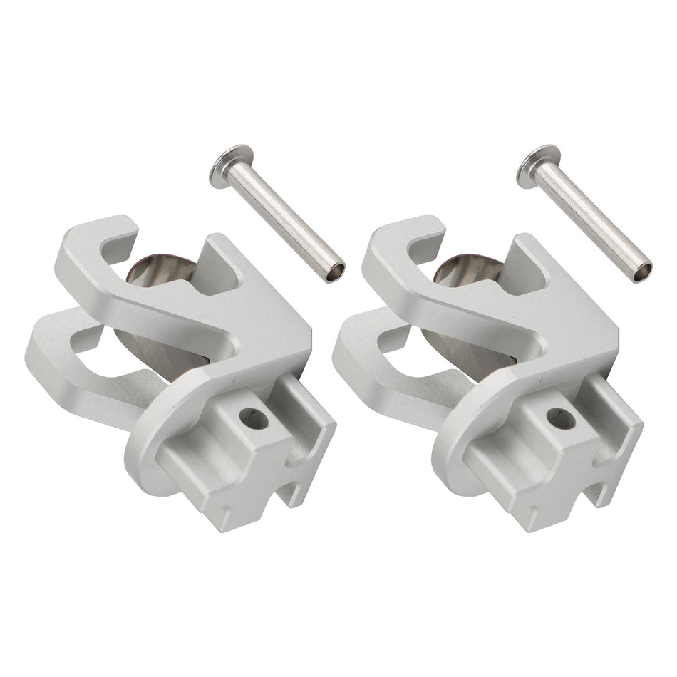 2 Stück Aluminium-Dachsparrenhalterungen, satiniert, für Dometic SUNCHASER II Markise