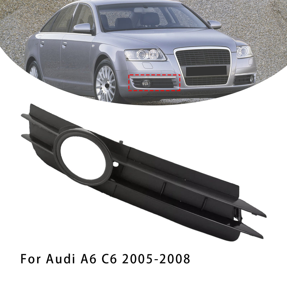 2005-2008 Audi A6 C6 Auto Rechte Seite Nebel Licht Kühlergrill Abdeckung 4F0807682A