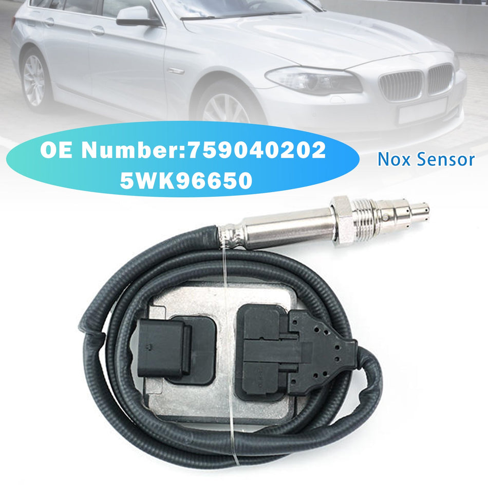 NOx-Sensor 759040202 5WK96650 für BMW 5er Touring F10 F11 F18 523i 528i 530i N53
